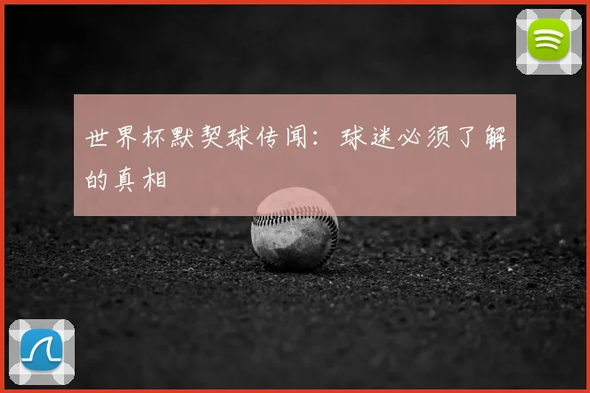 世界杯默契球传闻：球迷必须了解的真相